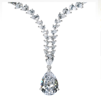 Marilyn's Vintage CZ Necklace