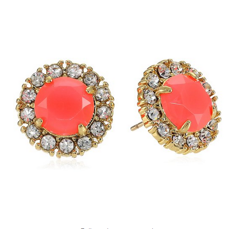 kate spade new york Secret Garden Gold-Plated Stud Earrings