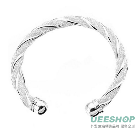 ANDI ROSE Fashion Jewelry 925 Sterling Silver Plated Band Chains Bangles Bracelets
