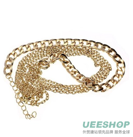 Suppion Women Fashion Metal Head Chain Jewelry Headband Head Piece Hair Band