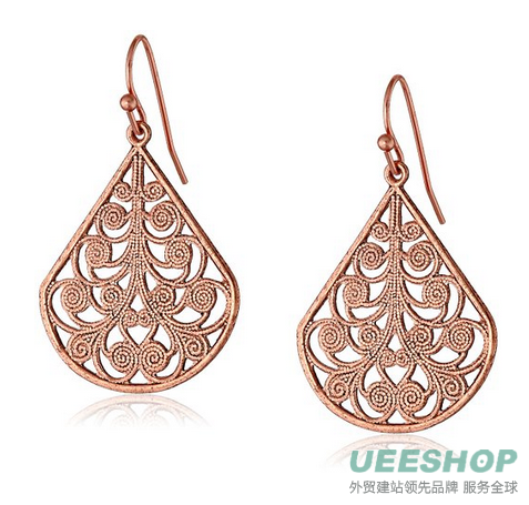 1928 Jewelry Vine Earrings
