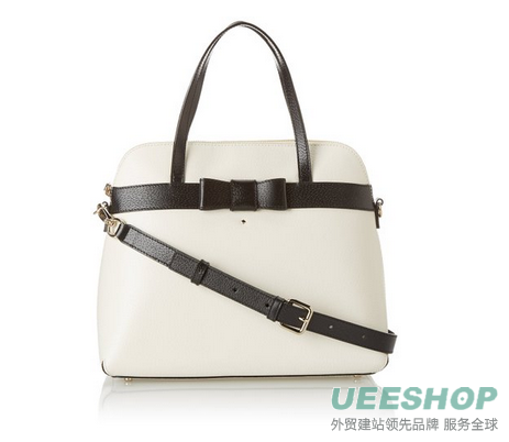 Michael Kors Jet Set Item Slim Flap Optic White / Black Wallet Clutch