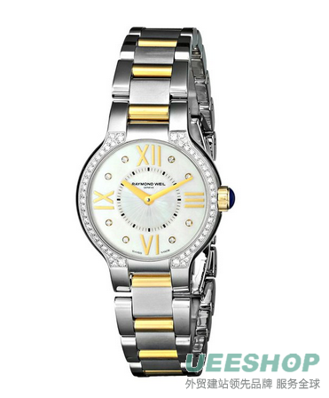 Raymond Weil Women's 5927-SPS-00995 Noemia Two tone Diamond Dial Watch